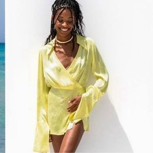 Rat & Boa Dress Paloma Long Sleeve Yellow
Mini Size S NWT